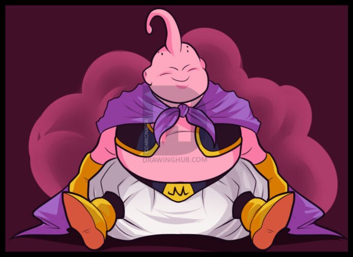 como desenhar o majin boo como desenhar o majin boo