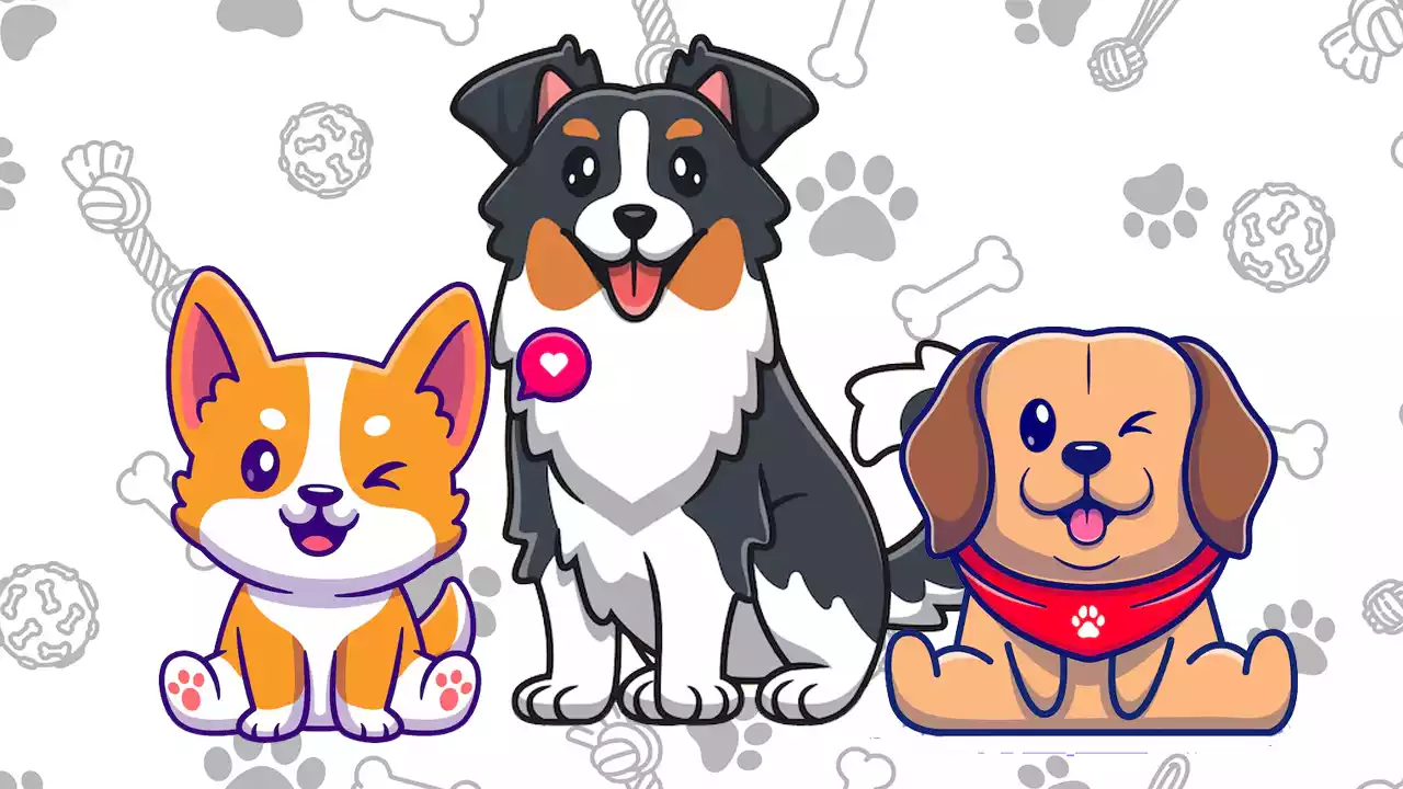 Cachorros Kawaii: Desenhos Para Colorir! [Grátis]