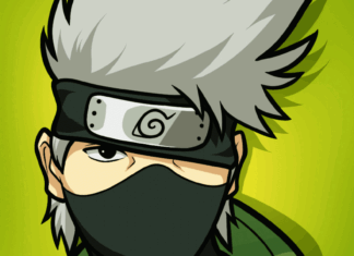 como desenhar o kakashi