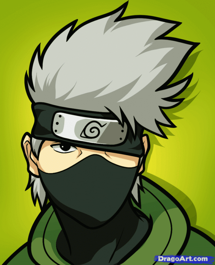 como desenhar o kakashi como desenhar o kakashi