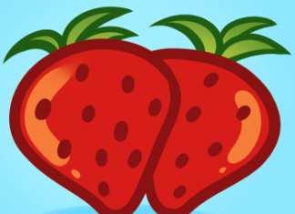 como desenhar um morango