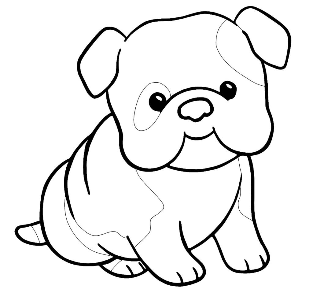 desenhos de cachorros para colorir 15