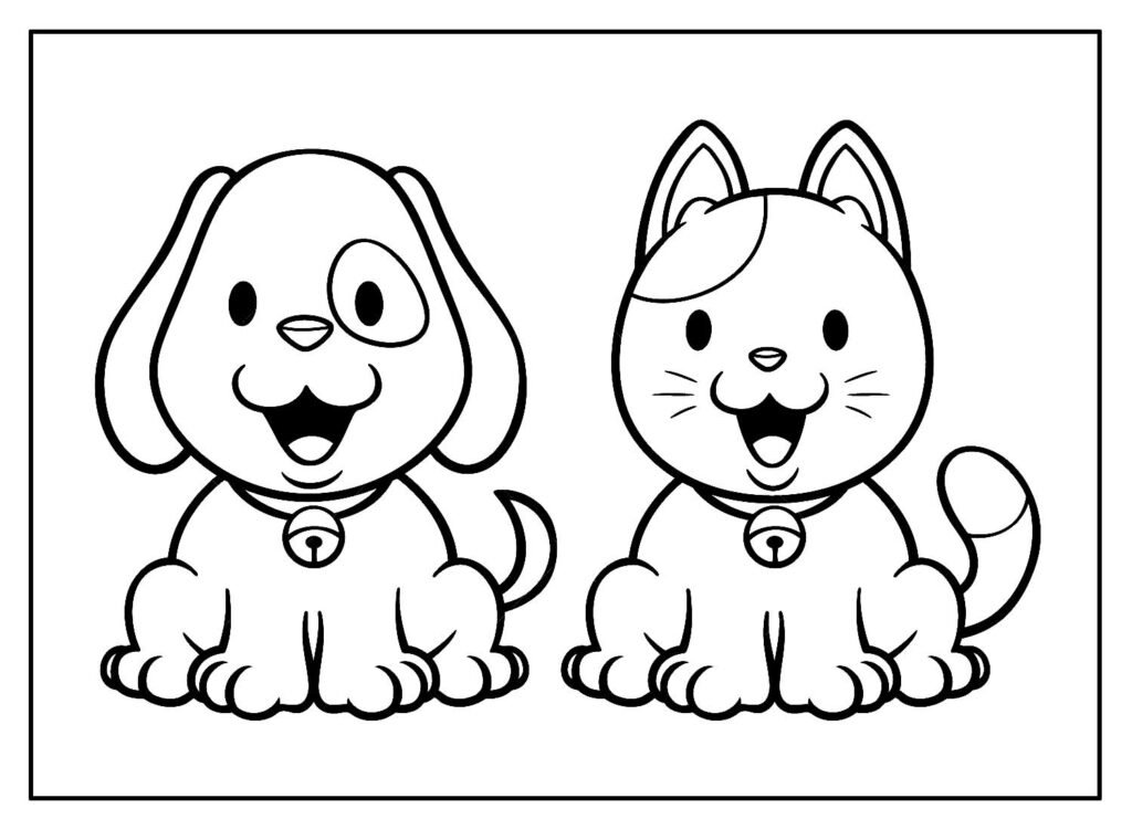 desenhos para colorir de gatos 25