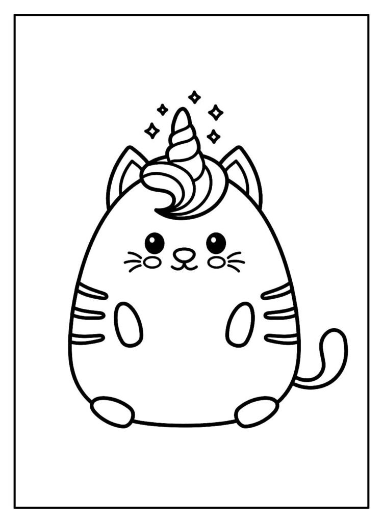 desenhos para colorir de gatos 30