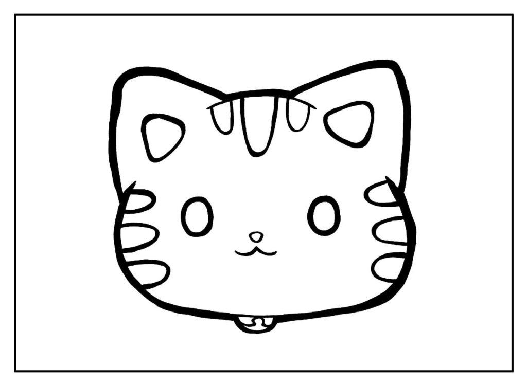 desenhos para colorir de gatos 6