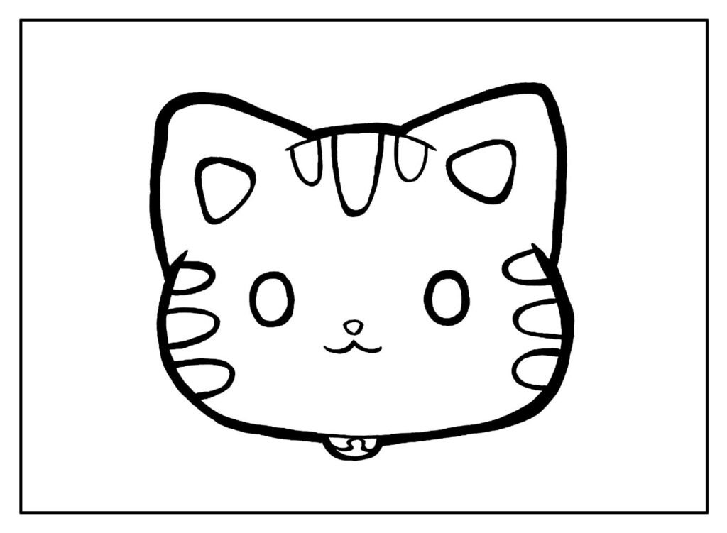 70 Desenhos de Gatos para Colorir e Imprimir - Muito Fácil