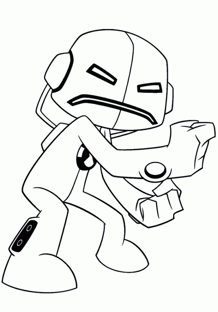 Ben 10 para colorir e pintar