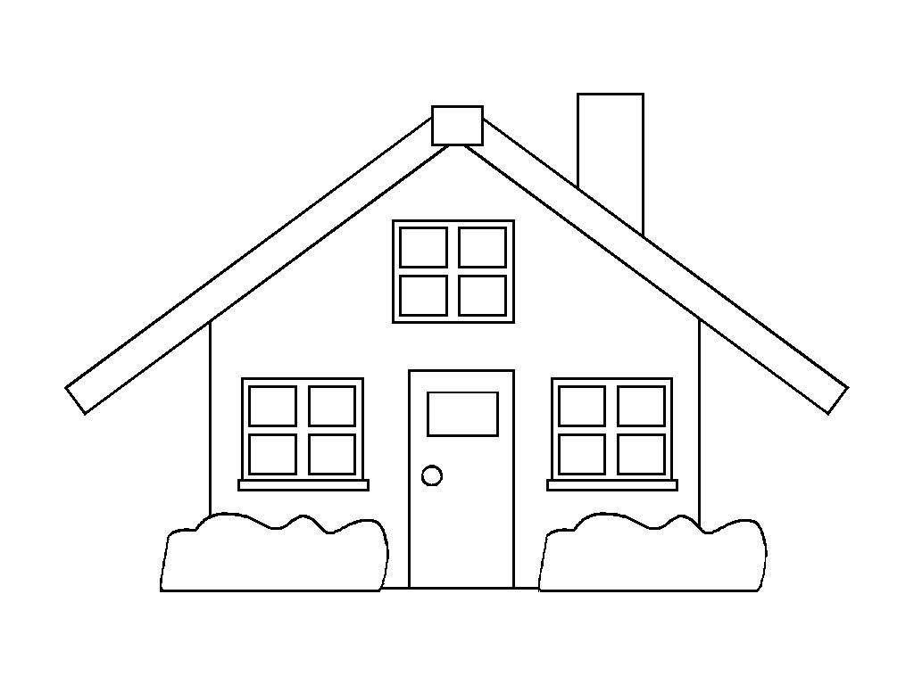 casas para colorir e pintar