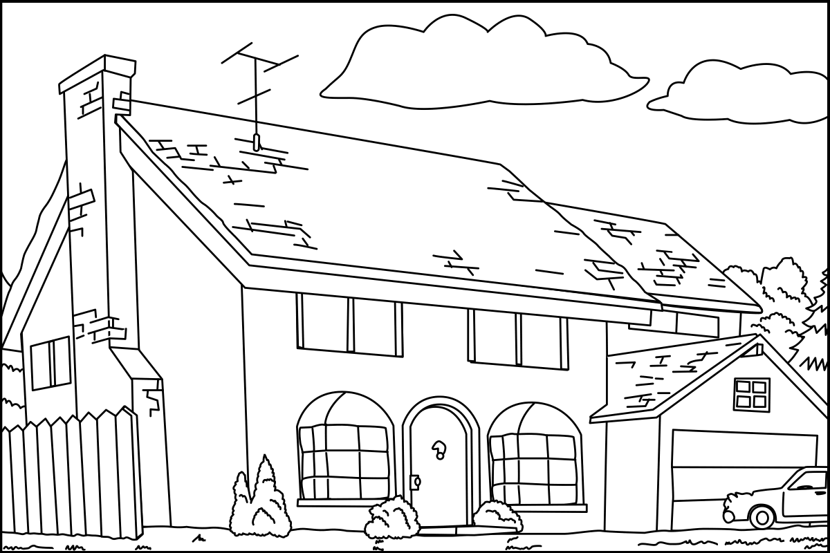 Casas Para Colorir E Imprimir Muito F cil
