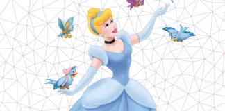 cinderela para colorir