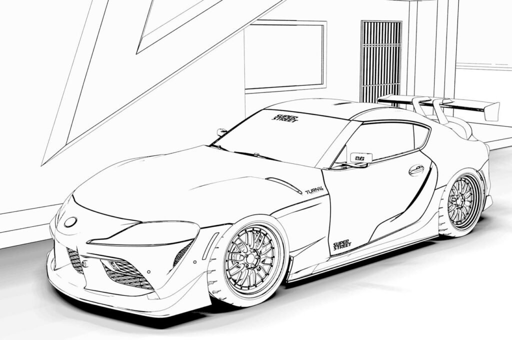 desenho de carro 1