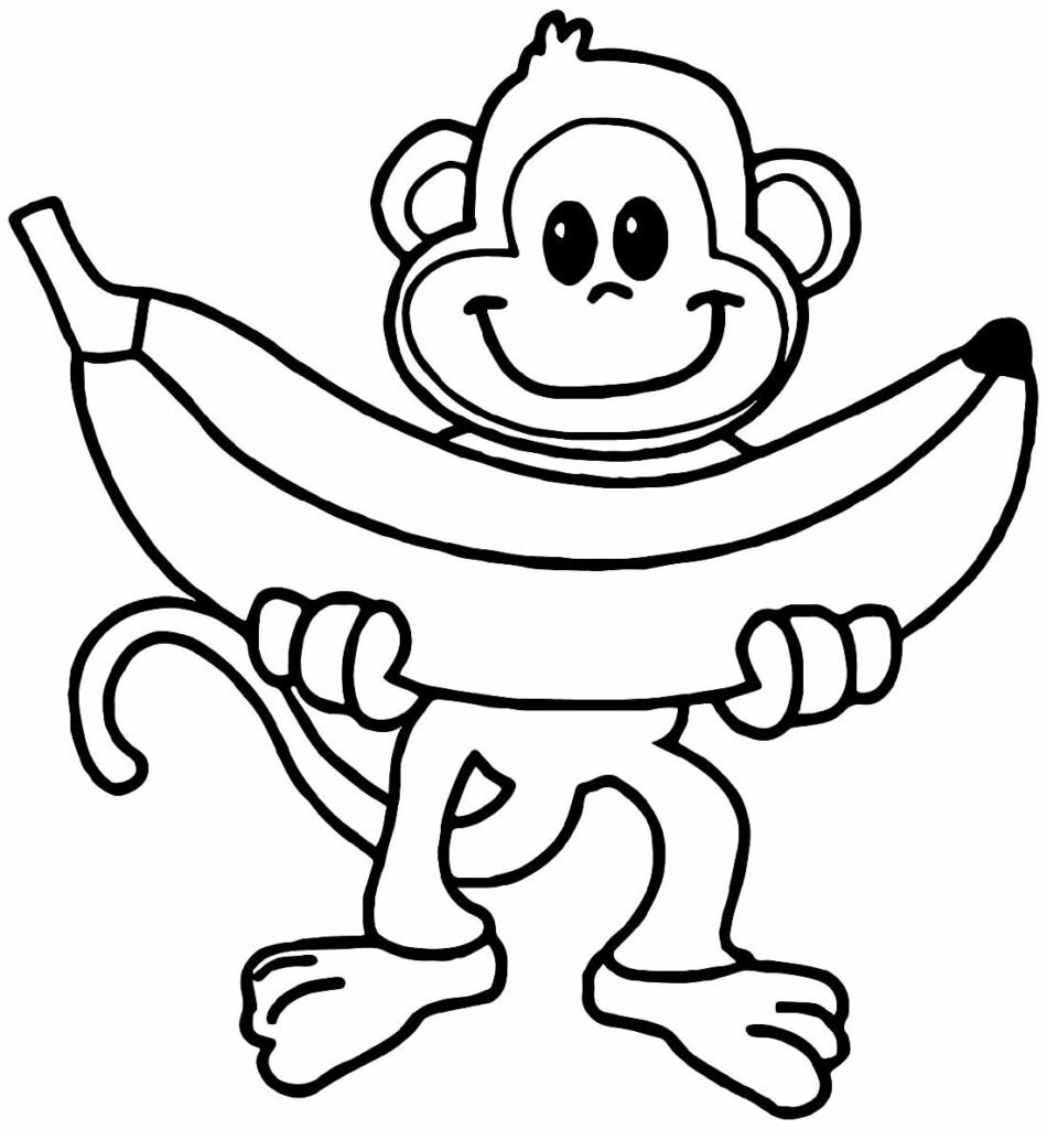desenho de macaquinho 2