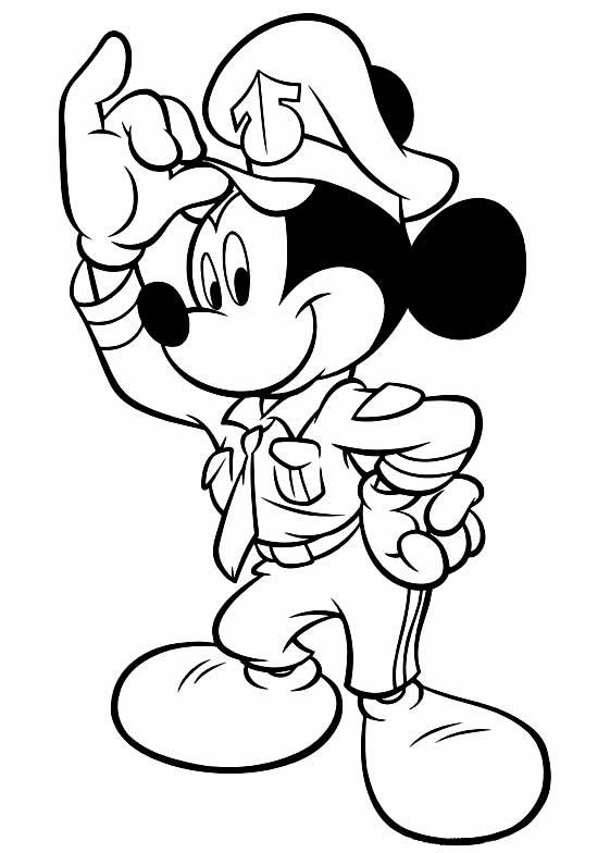 desenho de mickey mouse para colorir 11