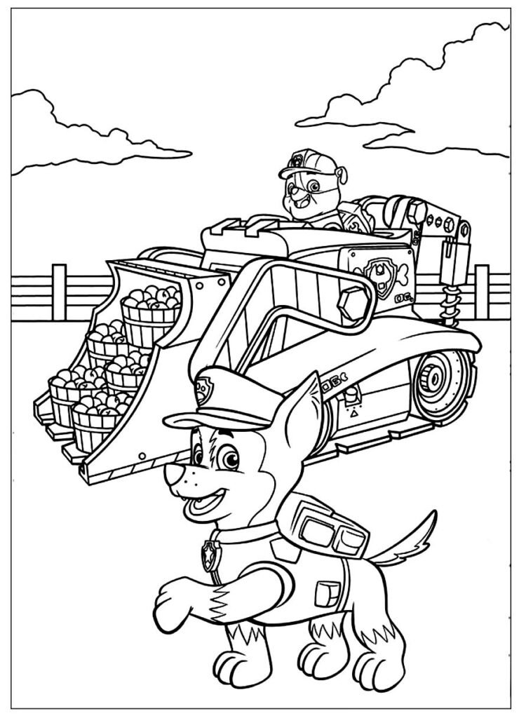 desenho de patrulha canina 28