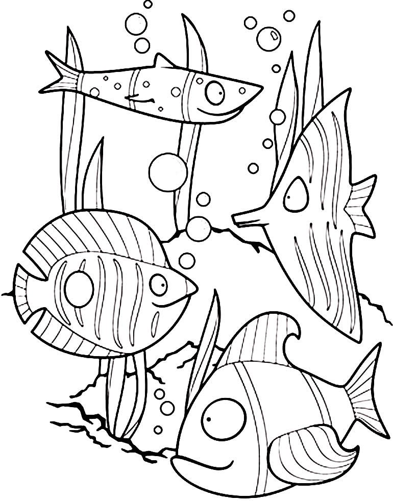 desenho de peixe para colorir 14