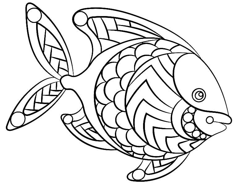 desenho de peixe para colorir 8