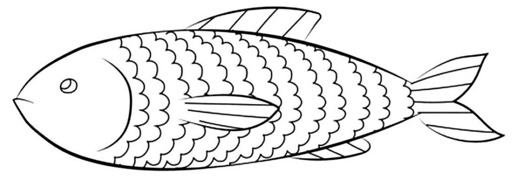 desenho de peixinho para colorir 12