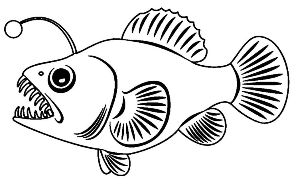 desenho de peixinho para colorir 7