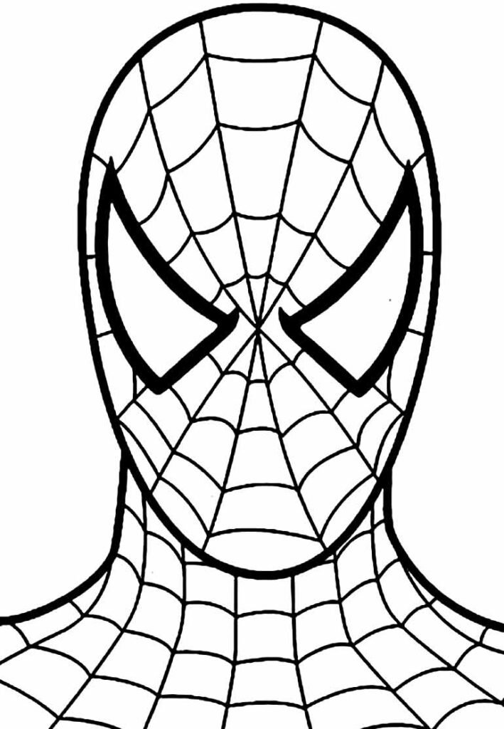 desenho do homem aranha 12