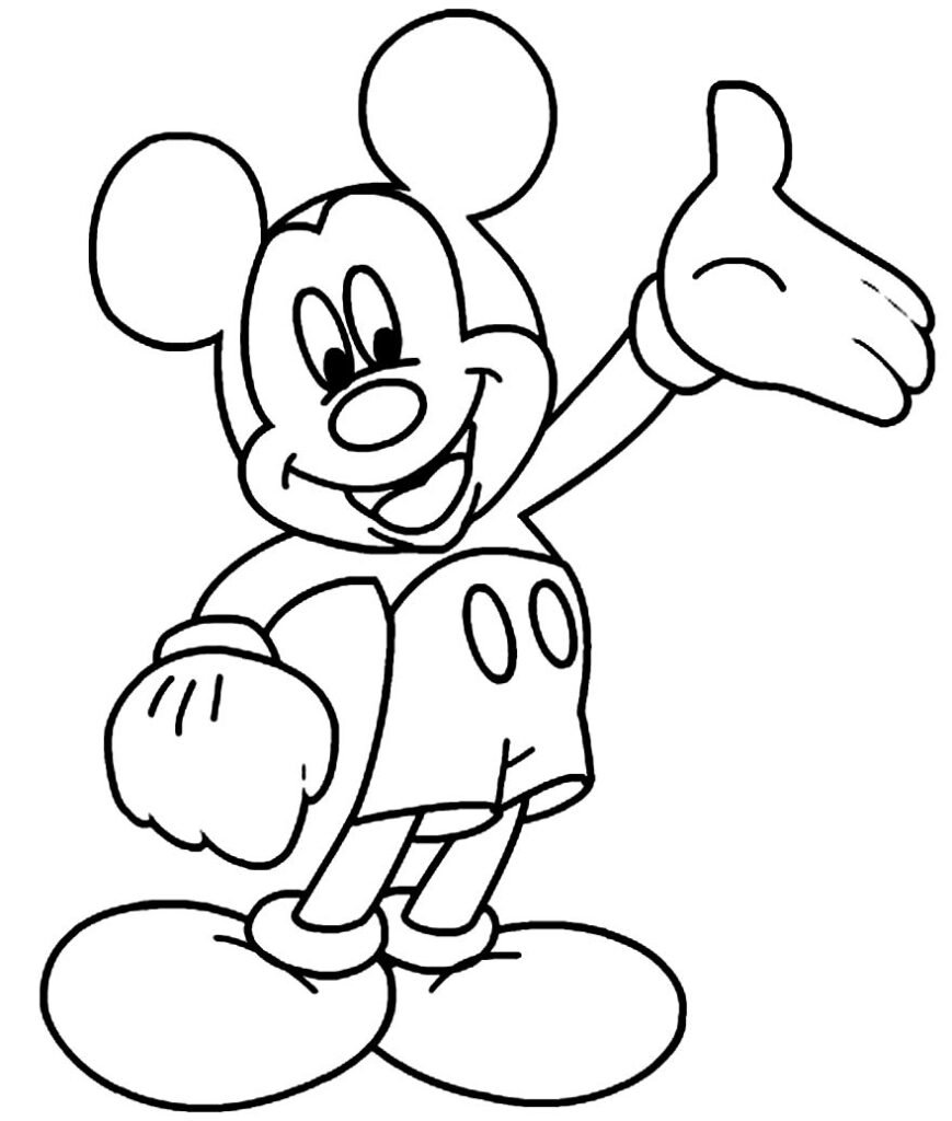 desenho do mickey mouse 7