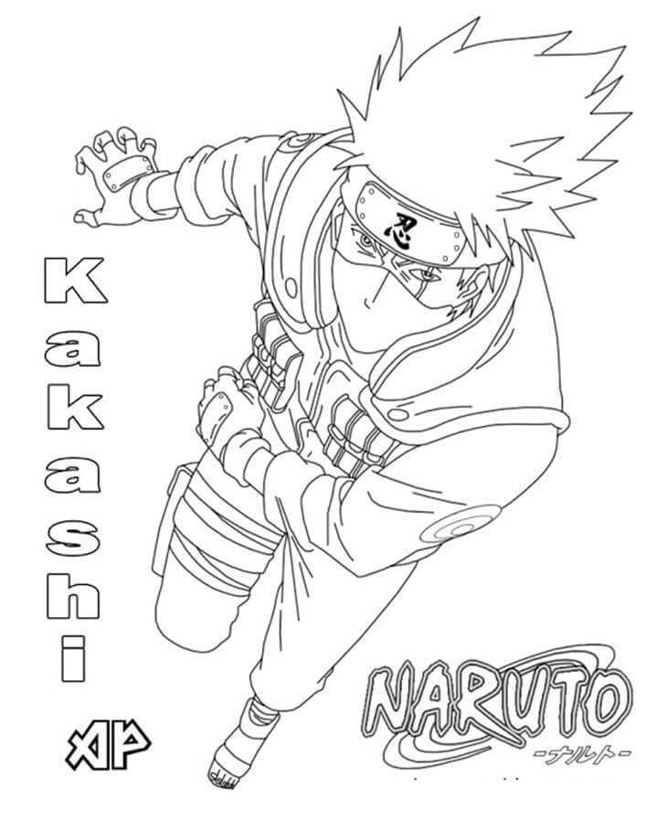 desenhos para pintar do kakashi  Desenhos para colorir, Kakashi desenho,  Desenhos swag