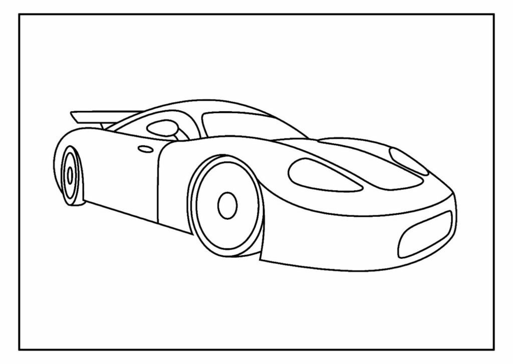 desenho para colorir de carro facil simples 13 1536x1090 1