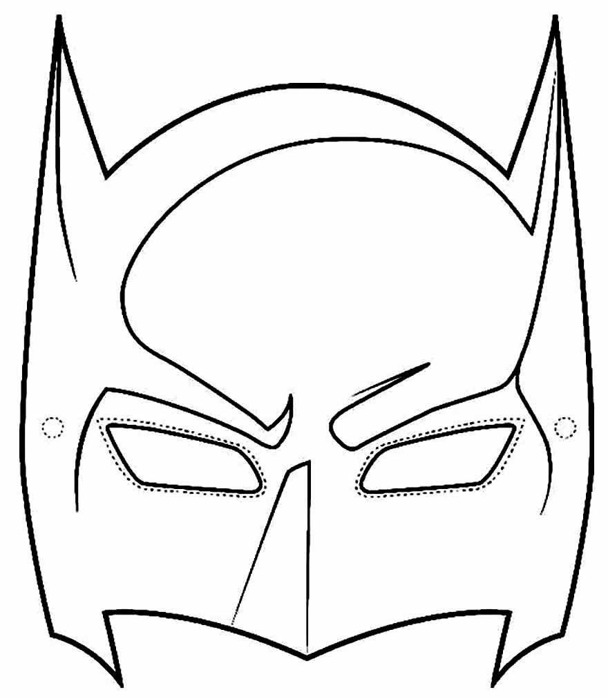 desenho para colorir do batman 54