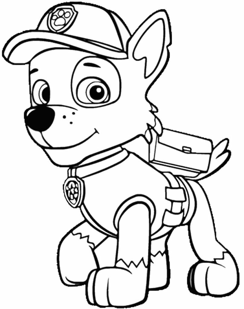 desenho para colorir patrulha canina 5