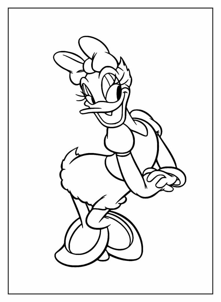 desenhos da margarida para colorir 21