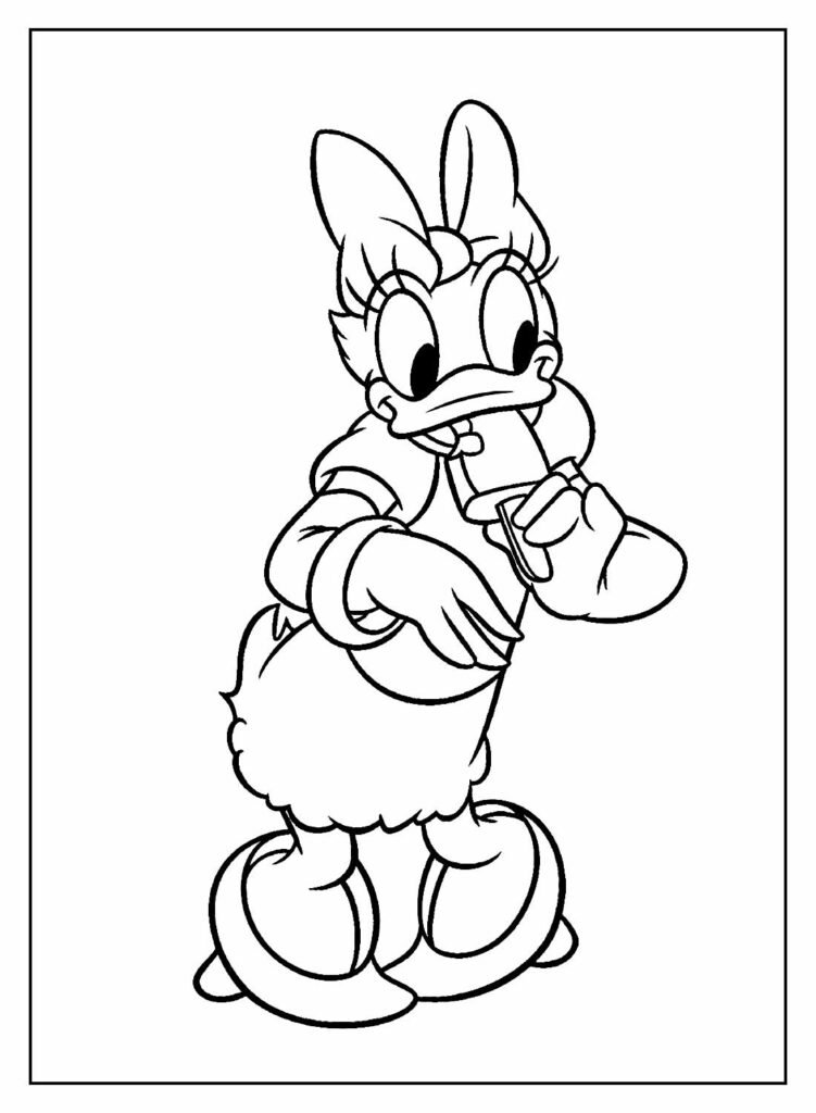 desenhos da margarida para colorir 27