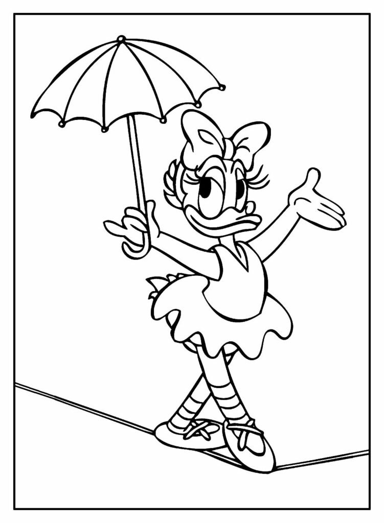 desenhos da margarida para colorir 6