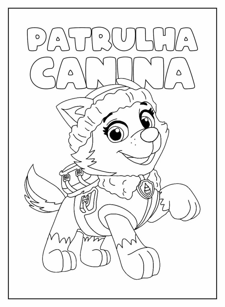 desenhos da patrulha canina para pintar e colorir 67