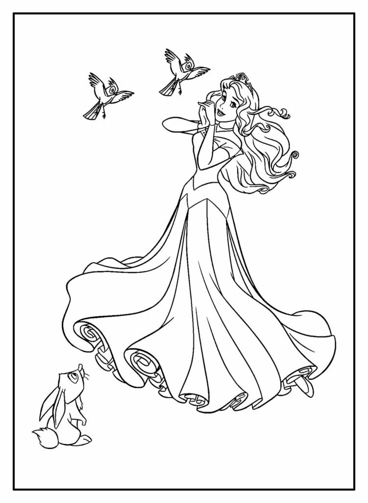 desenhos de a bela adormecida para colorir 16 1