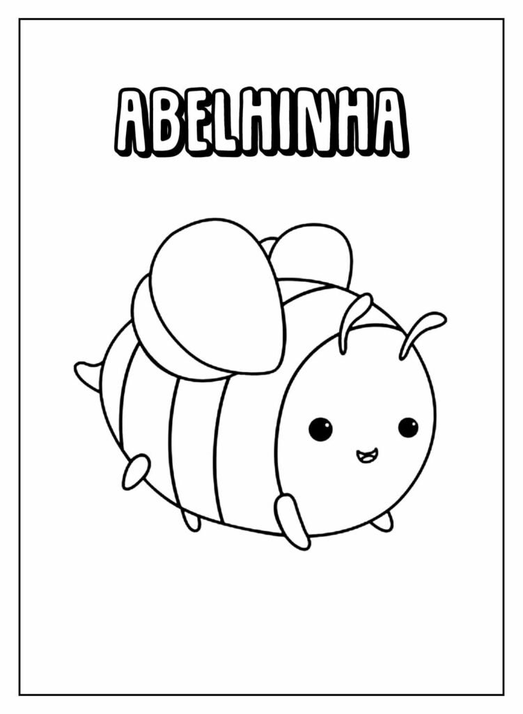 desenhos de abelhinha para colorir 34