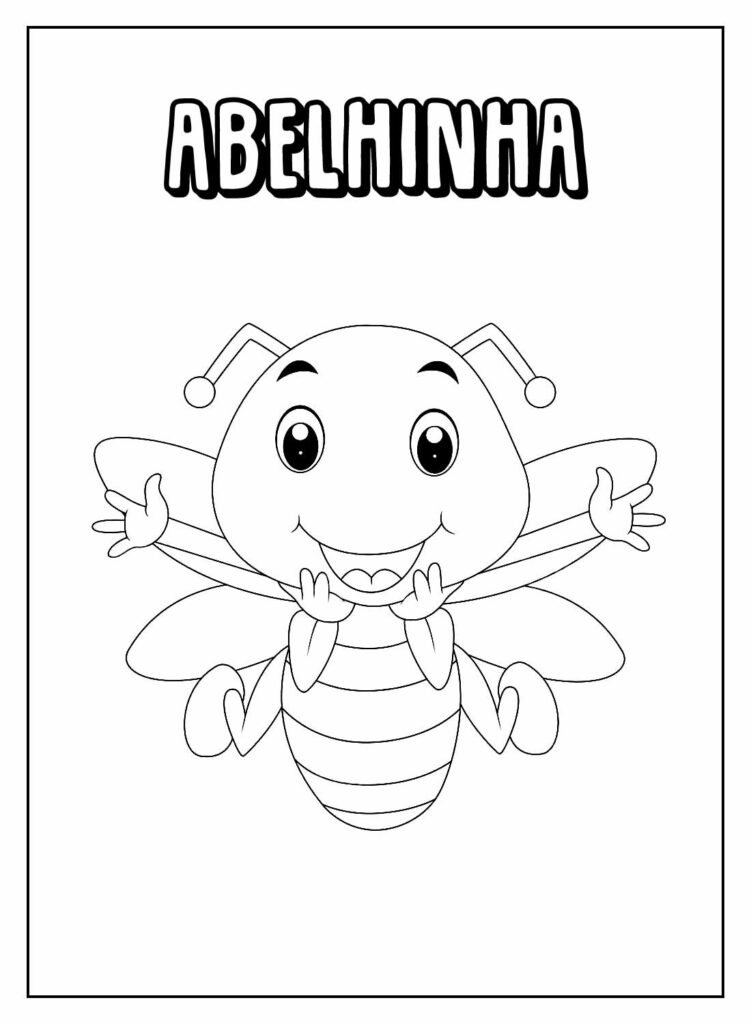 desenhos de abelhinha para colorir 35