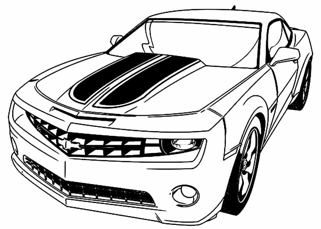 desenhos de carros para colorir 11