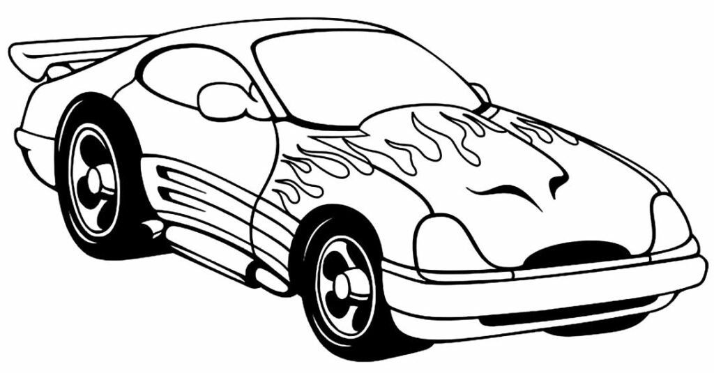 desenhos de carros para colorir 13