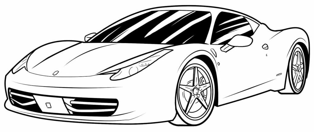 desenhos de carros para colorir 15