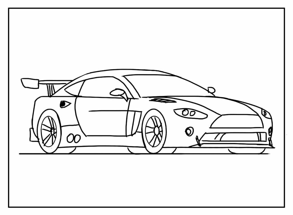 desenhos de carros para colorir 17