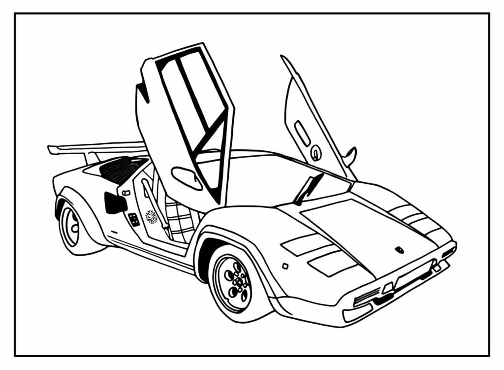 desenhos de carros para colorir 30