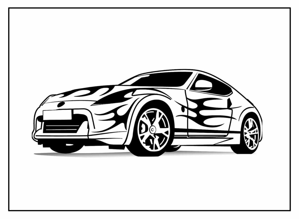 desenhos de carros para colorir 32