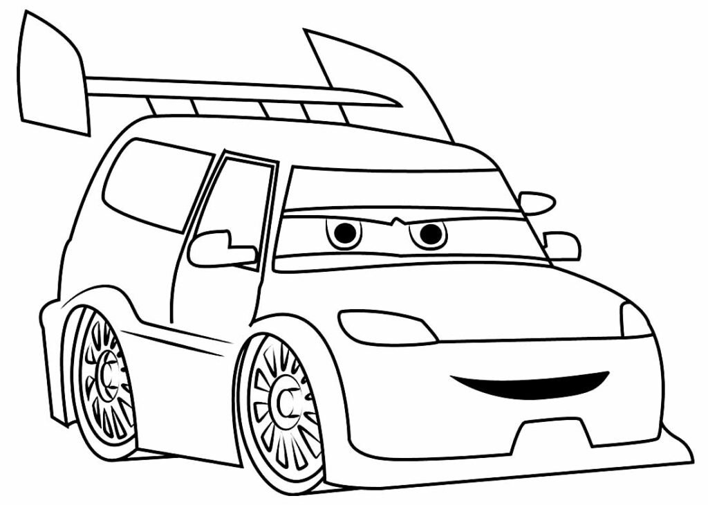 desenhos de carros para colorir 45