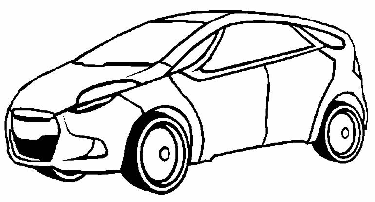 desenhos de carros para colorir 7 1