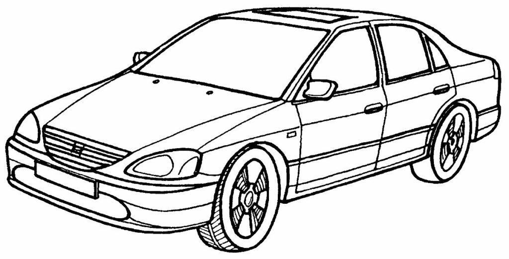 desenhos de carros para colorir 8 1