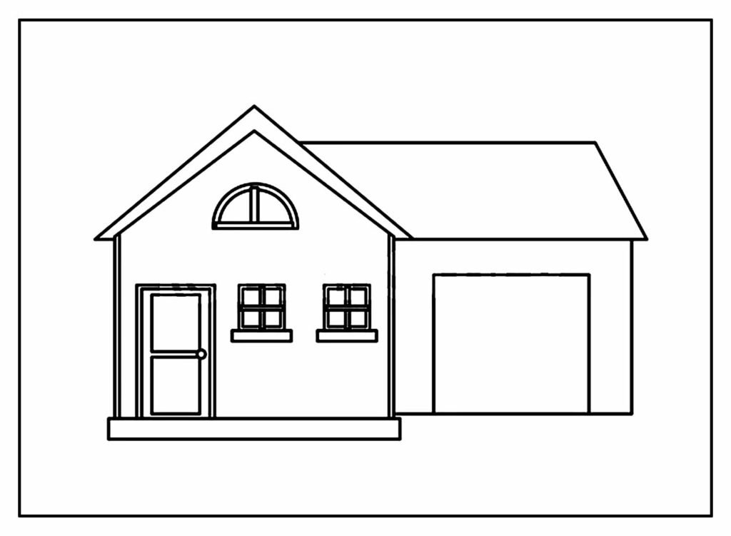 desenhos de casa para colorir 10