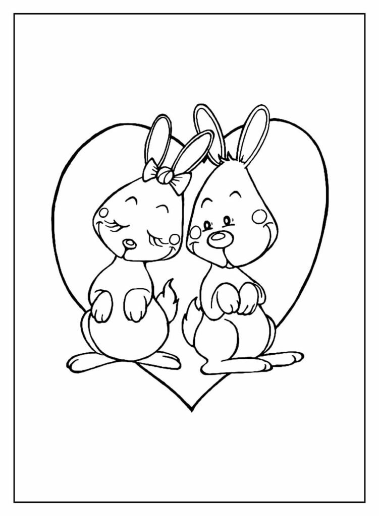 desenhos de coração para colorir e pintar amor