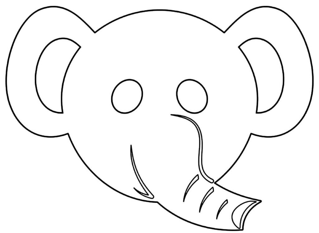 desenhos de elefante para colorir 39
