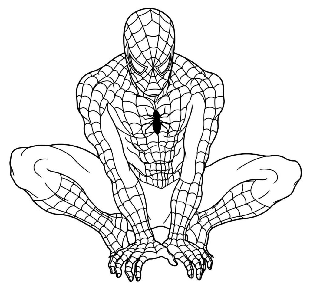 desenhos de homem aranha 10