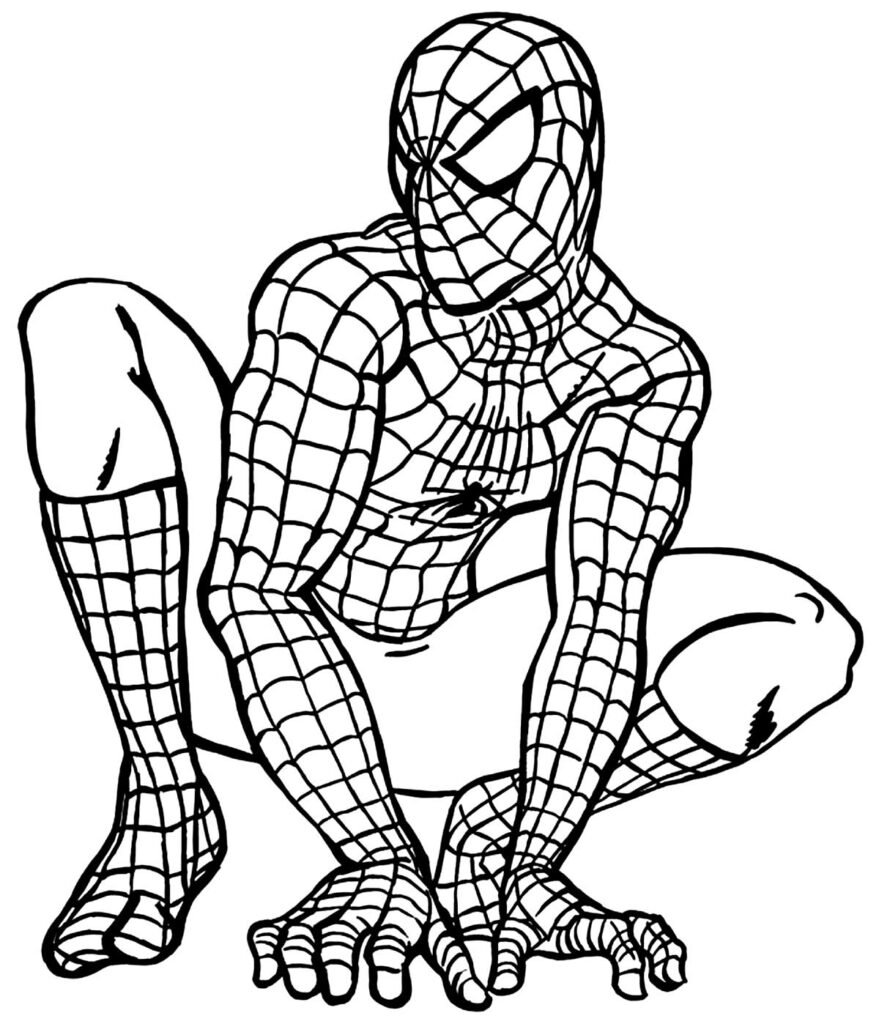 desenhos de homem aranha 3