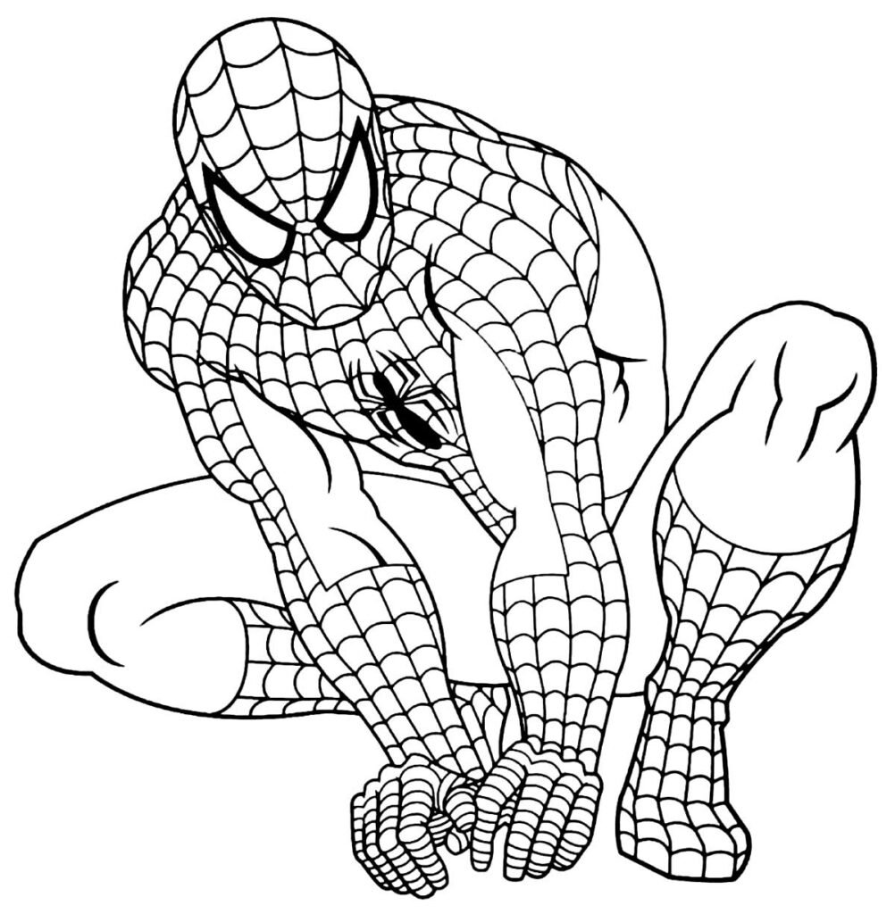 desenhos de homem aranha 7